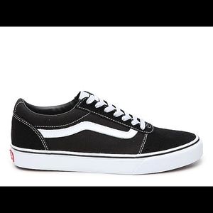 VANS WARD LO SUEDE SNEAKER - WOMEN'S WORN TWICE